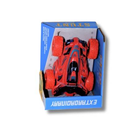 D-Power Fiction Friction Powered Racing Car – Light Up – Red