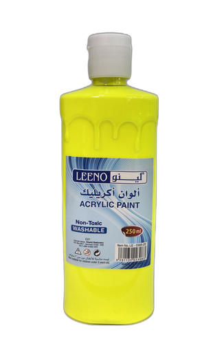 Acrylic Paint Color FL Lemon 250ml