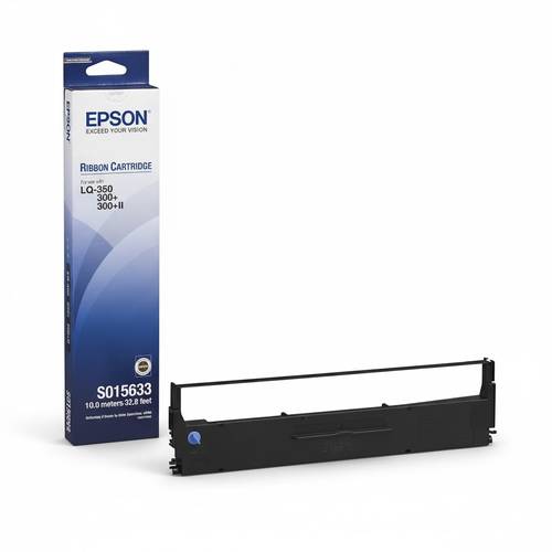 خرطوشة شريط أصلية من Epson S015633BA (C13S015633BA) مناسبة للطرازات مثل Epson LQ‑350 و Epson LQ‑300