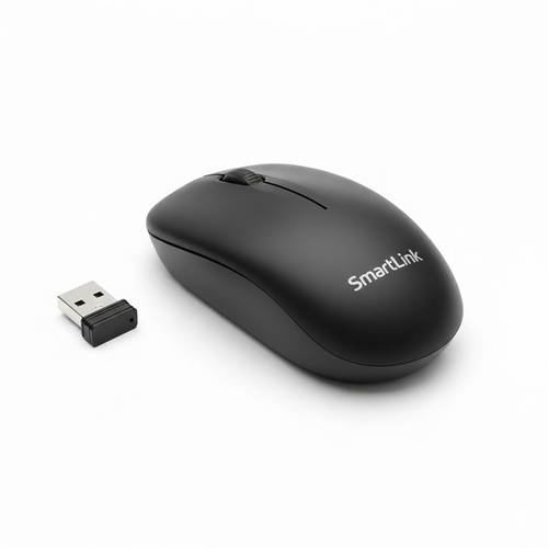 ماوس لاسلكي Smart Link Wireless Mouse 2.4 GHz – تردد 2.4 جيجاهرتز، مدى عمل حتى 10 متر