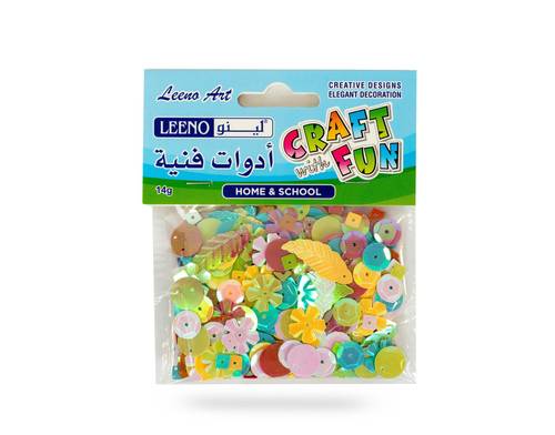 قصاصات ورق ملون بأشكال مختلفة 