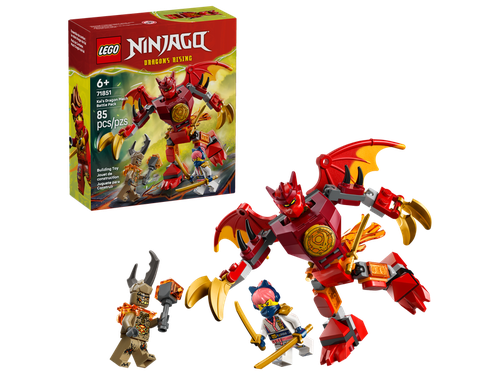 Lego Kai's Dragon Mech Battle Pack 6+