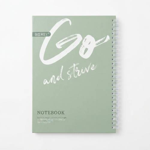  B5 Arabic Wirebound Notebook, Ruled, 80 Sheets