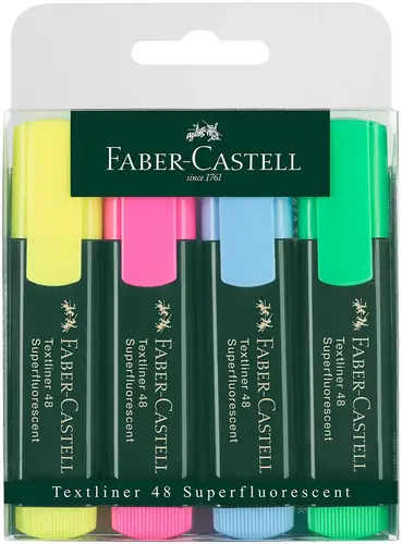 HIGHLIGHTERS SET OF 4 COLORS