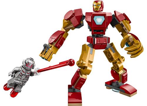 Lego Iron Man Mech vs Ultron