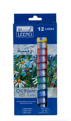 Color Oil Paint 12 Colors