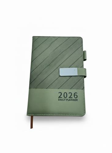 أجندة 2026 - أخضر