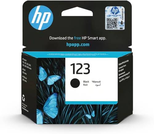 حبر طابعة 123 أسود  HP 