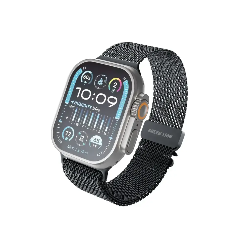 Green Lion Milanese Loop Strap For iWatch