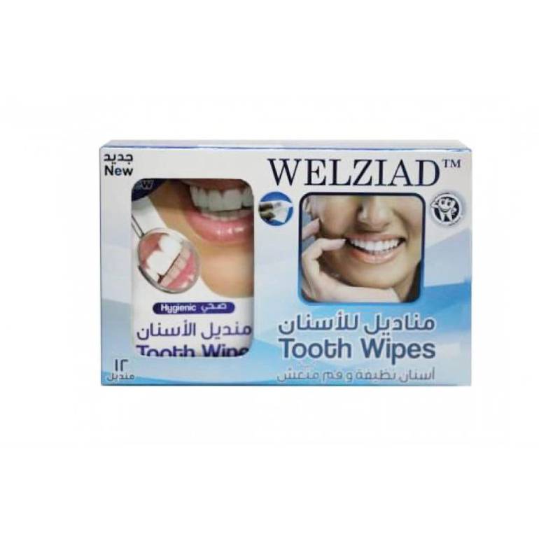 ويل زاد مناديل لتنظيف الاسنان - 12 منديل مغلف بشكل فردي | BC6
