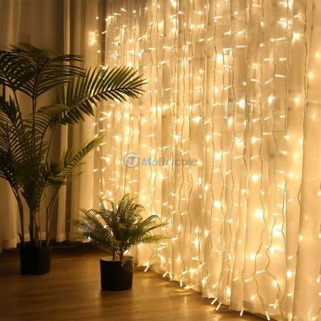 ستارة حبل لون اصفر مقاس 10*3