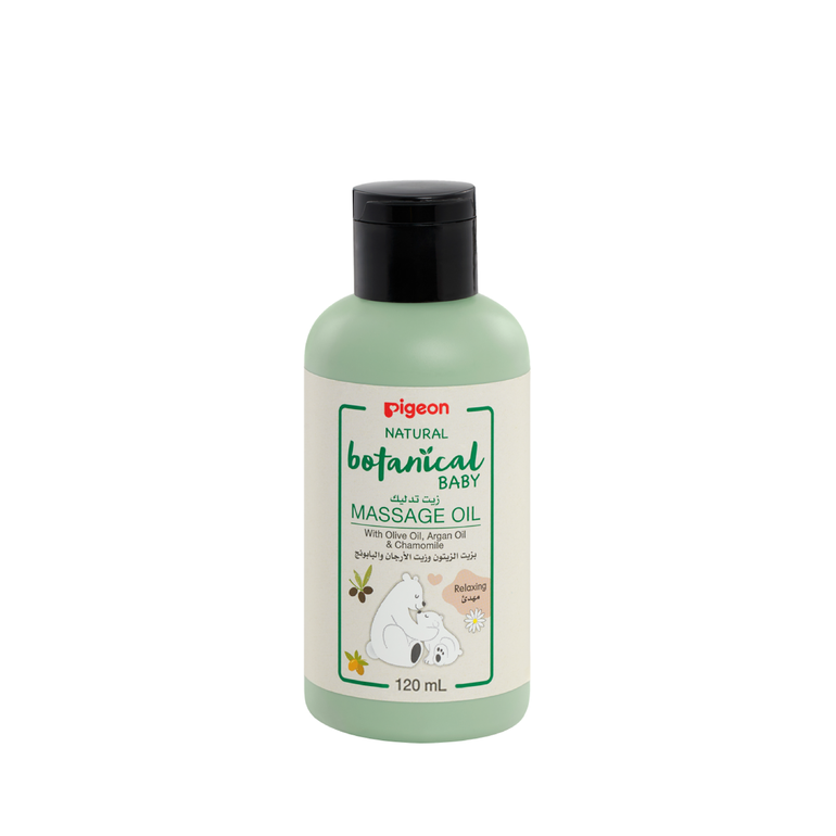 Pigeon Natural Botanical Baby Massage Oil - 120ML