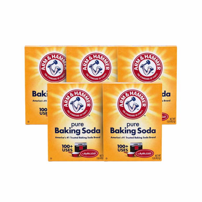 Arm and hammer Baking Soda Value Pack – 5 Pieces
