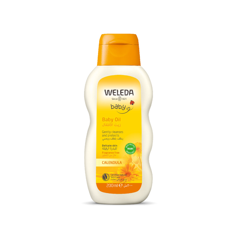 Weleda Baby Calendula  Oil Fragrance Free - 200ML