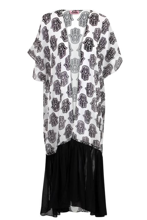 Kaf Kimono Ruffle