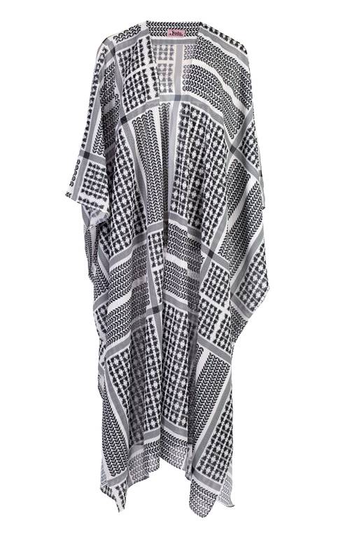 Palestinian keffiyeh Kimono