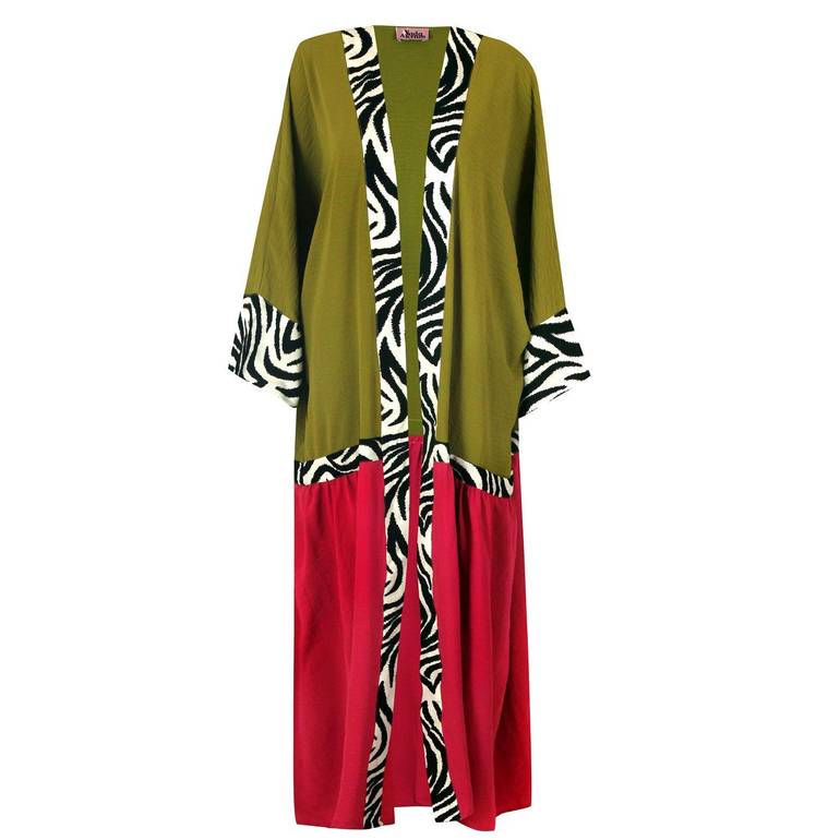 Zebra Mix Abaya