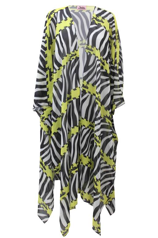 Danger Zebra Kimono
