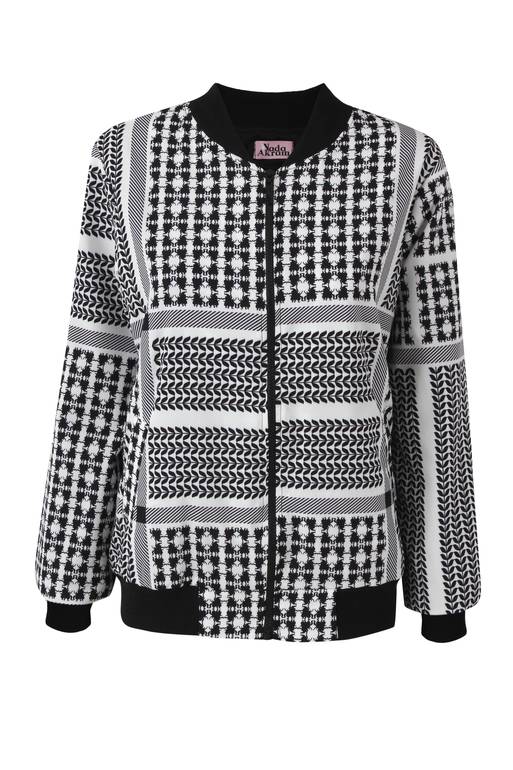 Palastanian kfyieh Jacket