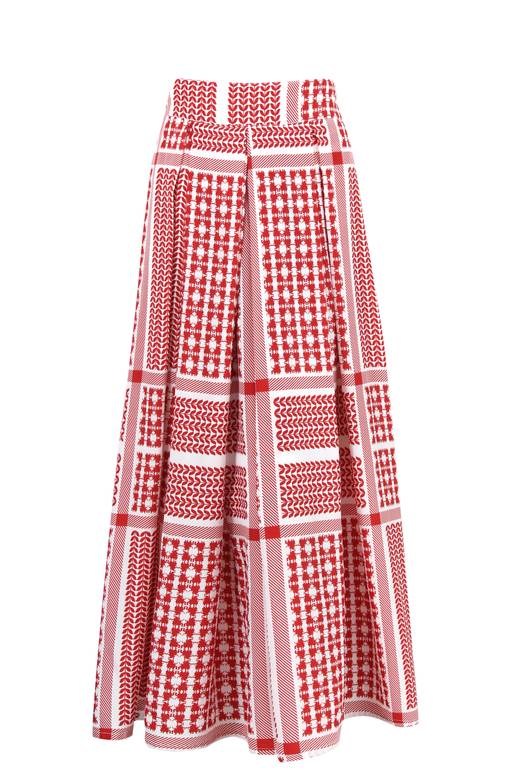 Palestinian keffiyeh skirt
