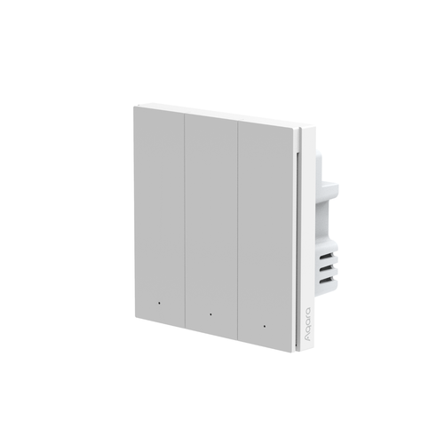 مفتاح كهرباء ذكي ثلاثي Aqara H1 (مع خط بارد - With Neutral)