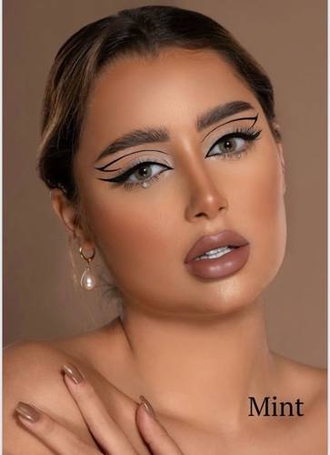 عدسات ملونة من براوني بوني كولكشن - مينت