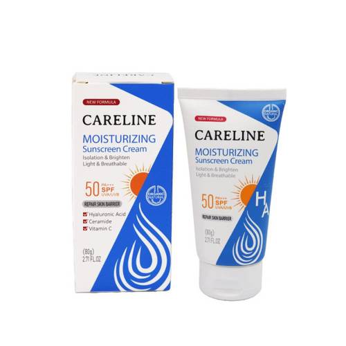 كيرلاين كريم ترطيب بعامل وقاية 50 SPF من الشمس - 80 جم