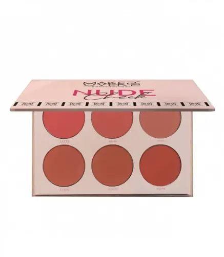 مجموعة احمر الخدود شيك من ميك اوفر22 - M3202 Nude Cheek