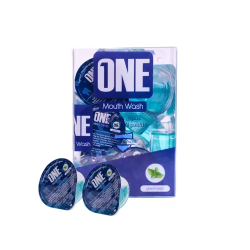 ون غسول فم بالنعناع 20 كبسولة - Mouthwash capsules