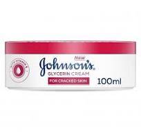 جونسون كريم جلسرين للبشرة المشققة 100 مل Johnson's‏