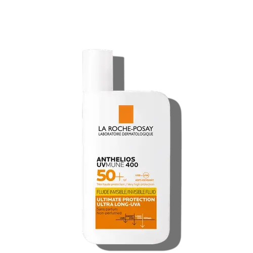 واقي شمس سائل انثيليوس لحماية فائقة من أشعة الشمس فوق البنفسجية 400 (SPF +50) من لاروش بوزاي - 50 مل
