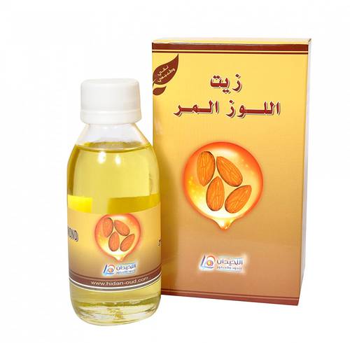 زيت اللوز المر من اللحيدان 