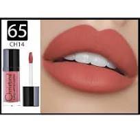 احمر شفاه روج سائل لمسة مطفي W65 من كرستين CH014-N
