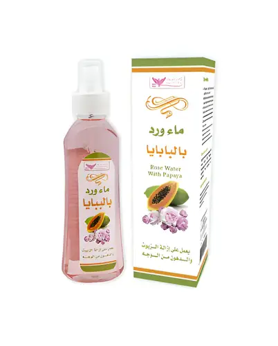 ماء الورد بالبابايا من كويت شوب200مل