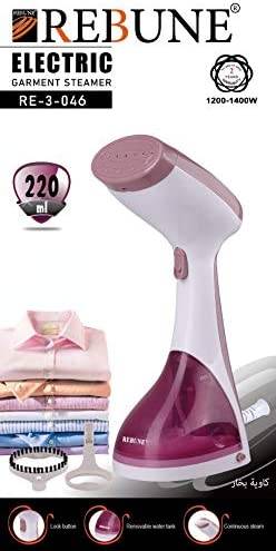 ريبون كواية بخار يدوية للملابس 1200 - 1400 واط 220 مل RE-3-046