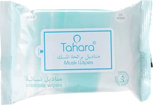 مناديل التنظيف الفورية المعطرة بالمسك من تاهارا