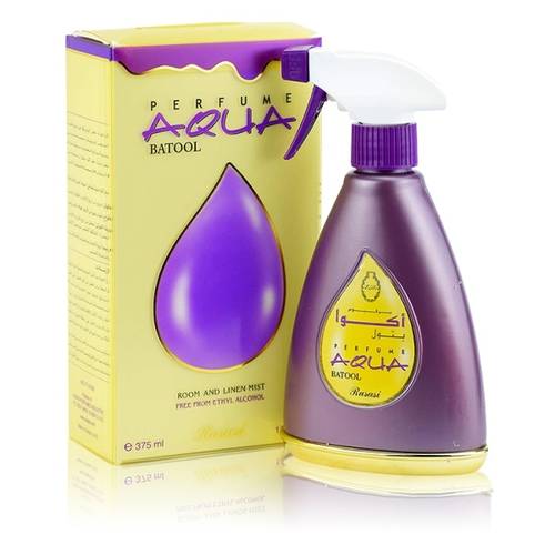 معطر للغرفه والشراشف رصاصي برفيوم اكوا بتول خالي من اثيل الكحول 375 مل