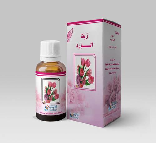 زيت الورد من اللحيدان 