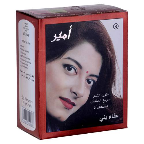 صبغة شعر باللون بني من اميرز 