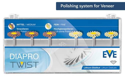 DIAPRO TWIST, Lithium Disilicate Polishing Kit 