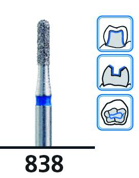  838 FG diamonds Burs 5pcs