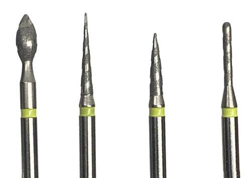 Superfine Finishing burs Set Ultra-Light 