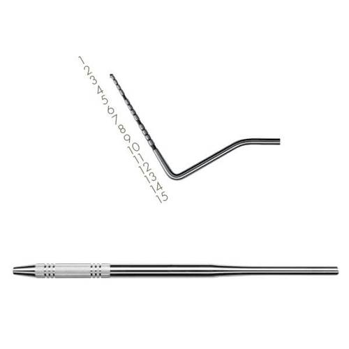 Probes - # 15 UNC Rung, Single End, Black, Standard Handle