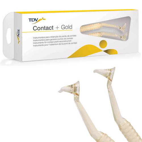 Contact + Gold for composite restoration