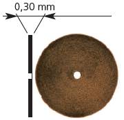 Micro SIDIA® sintered diamond disc