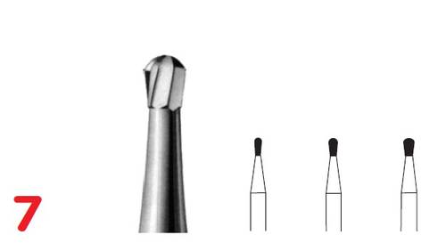 Carbide burs Pear FG7 Box/05 