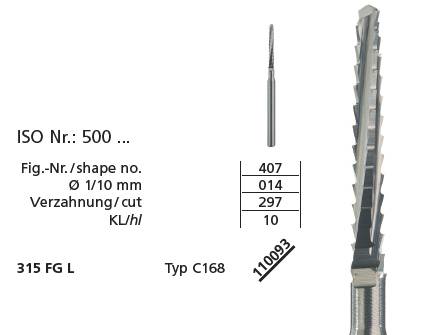 Surgical Carbide bone cutter 