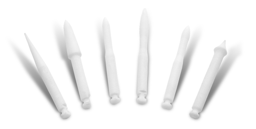 Fiberglass, finishing and polishing burs