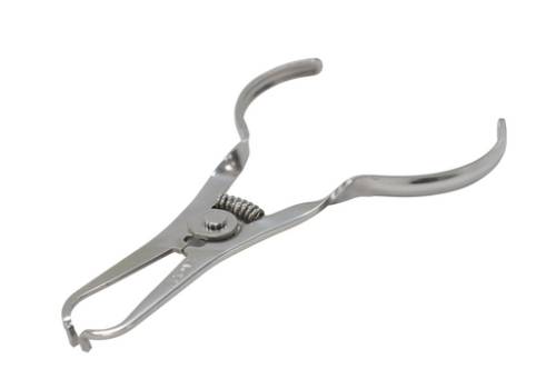 Rubber dam Forcep
