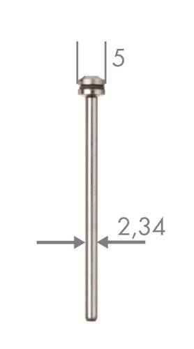 Screw mandrel with fits hole HP